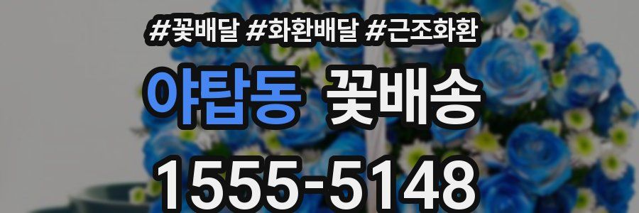 야탑동 꽃배송