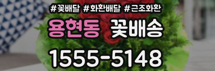 용현동 꽃배송