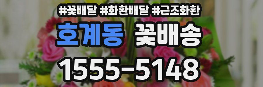 호계동 꽃배송