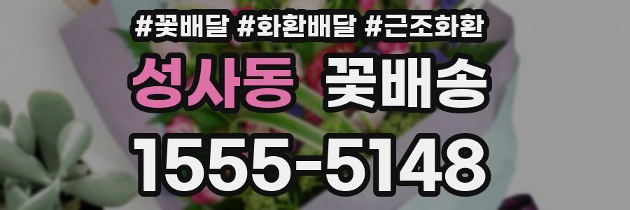 성사동 꽃배송