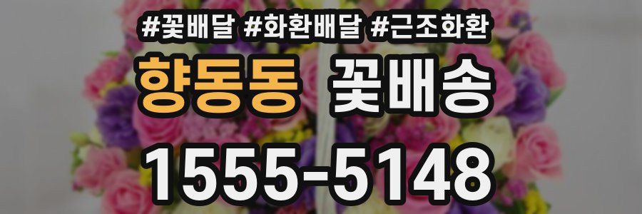 향동동 꽃배송