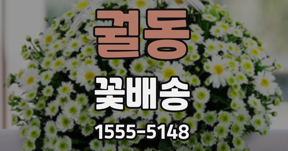 궐동 꽃배송