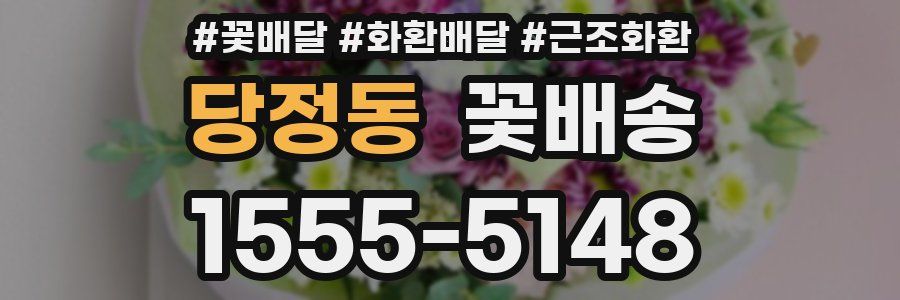 당정동 꽃배송