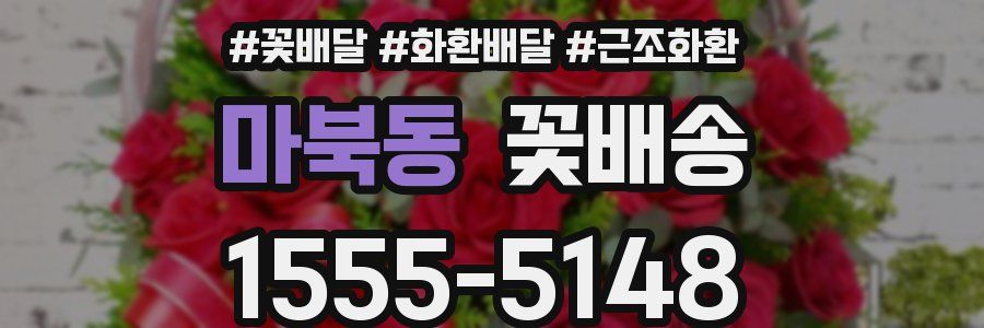 마북동 꽃배송