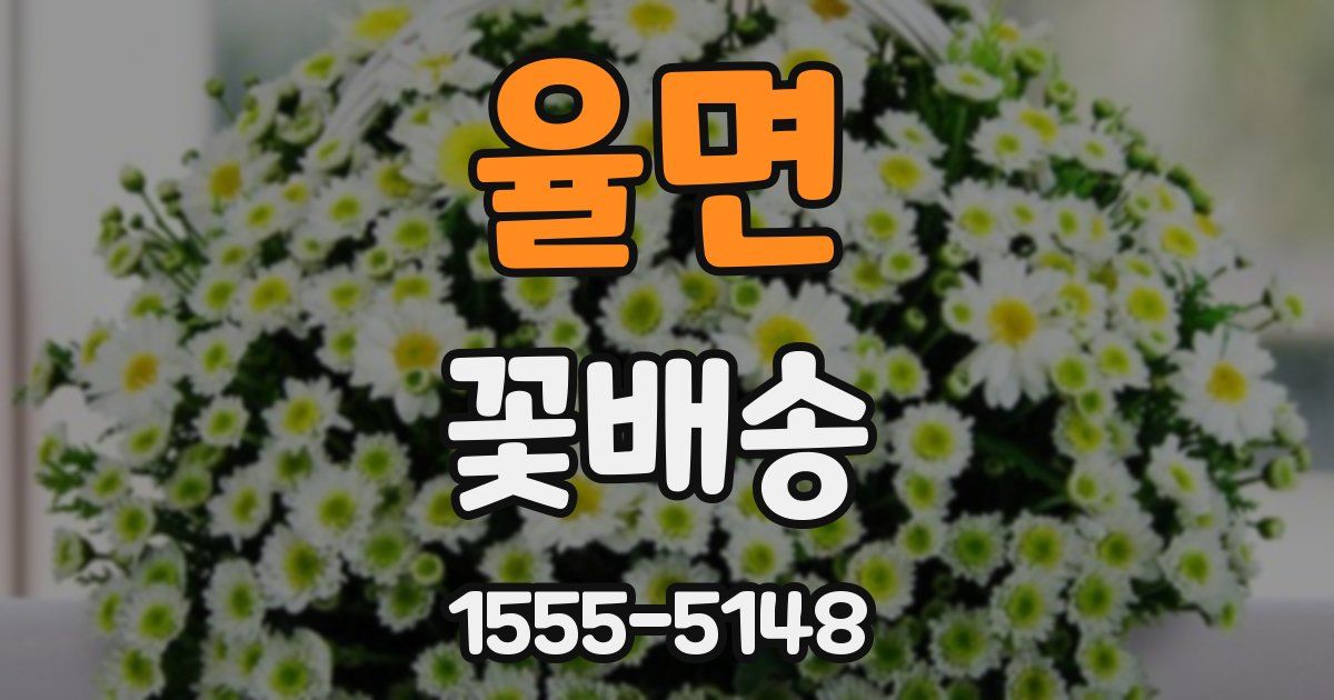 율면 꽃배송