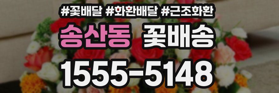 송산동 꽃배송