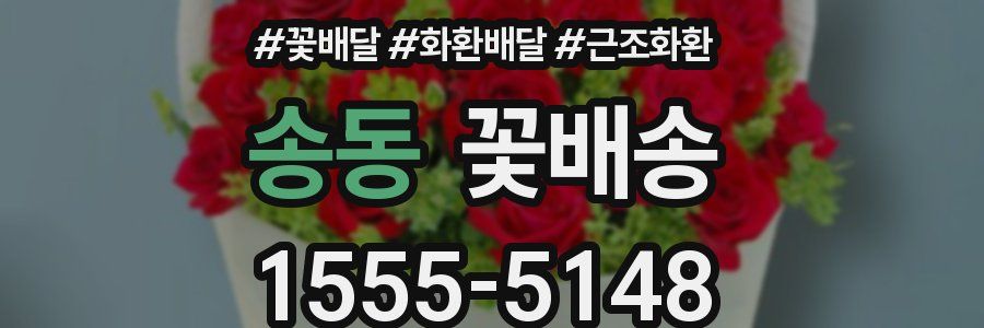 송동 꽃배송