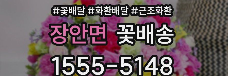 장안면 꽃배송