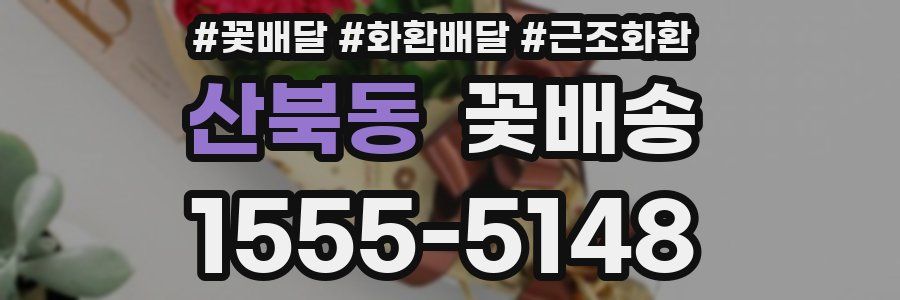 산북동 꽃배송