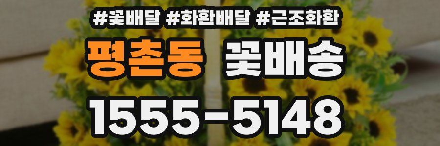 평촌동 꽃배송