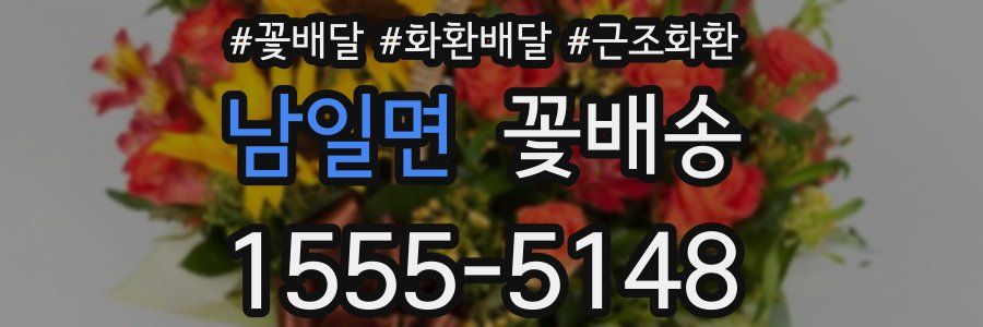 남일면 꽃배송
