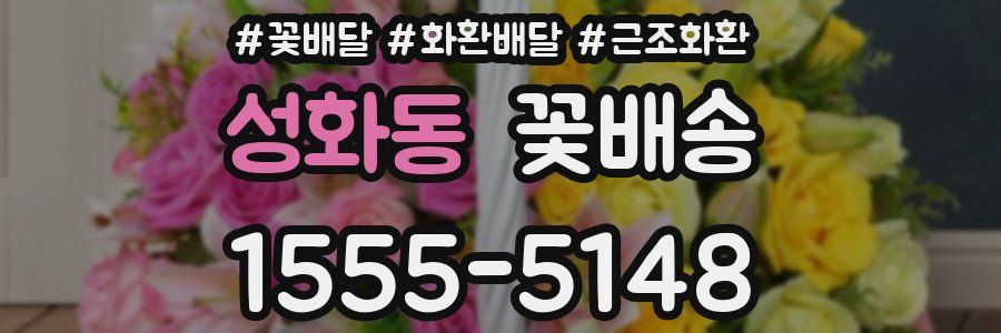 성화동 꽃배송
