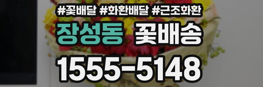 장성동 꽃배송