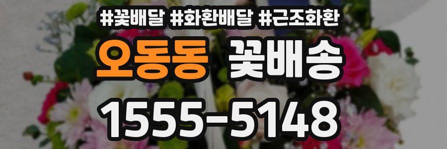 오동동 꽃배송