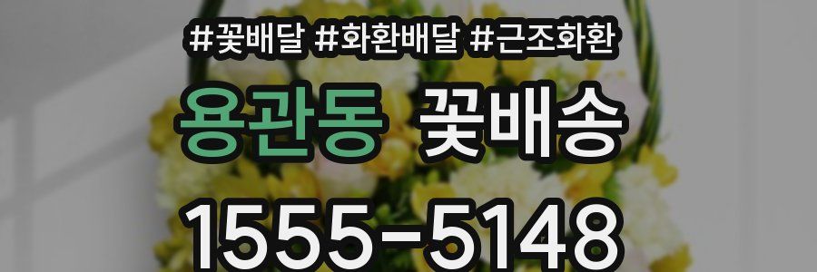 용관동 꽃배송