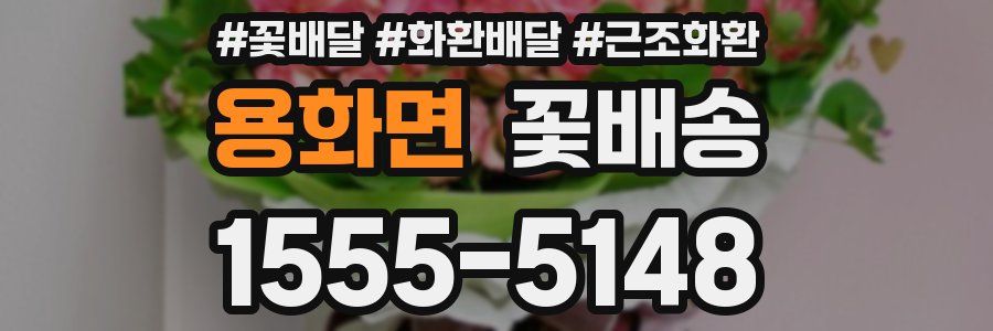 용화면 꽃배송