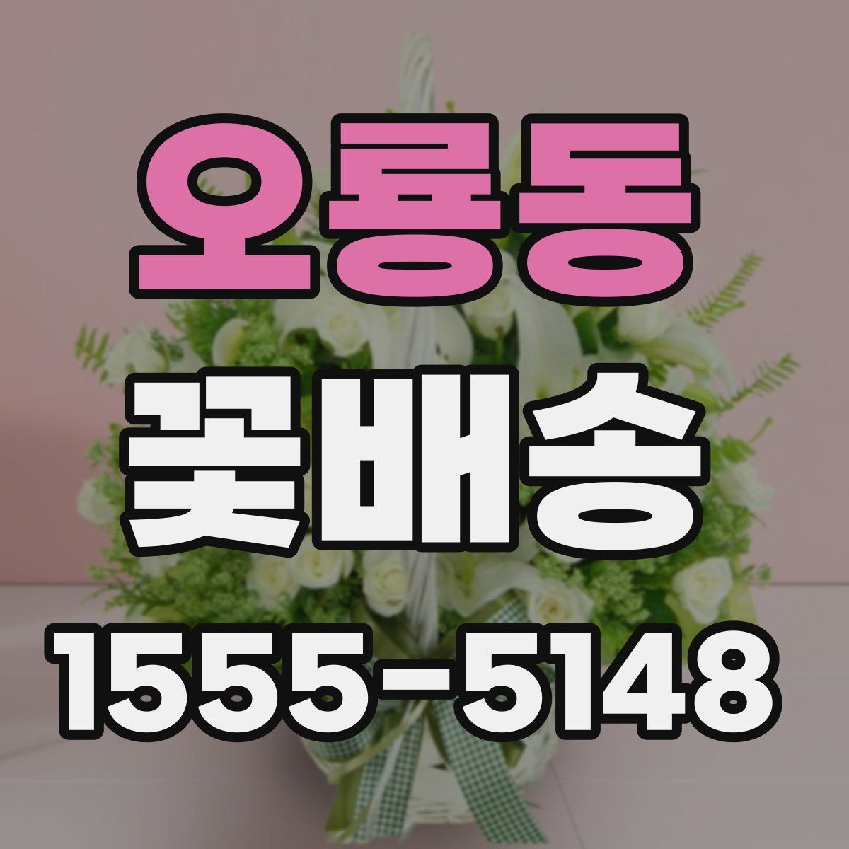 오룡동 꽃배송