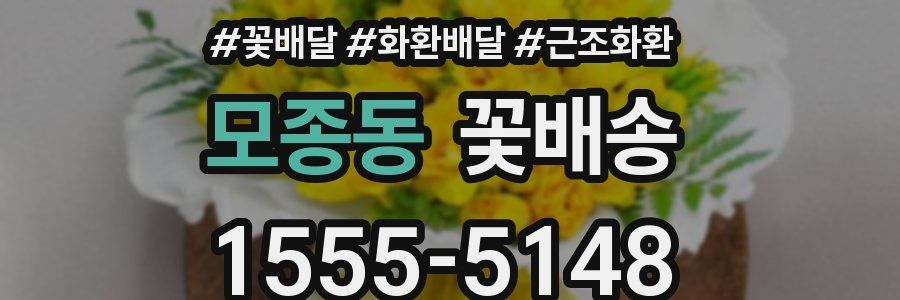 모종동 꽃배송