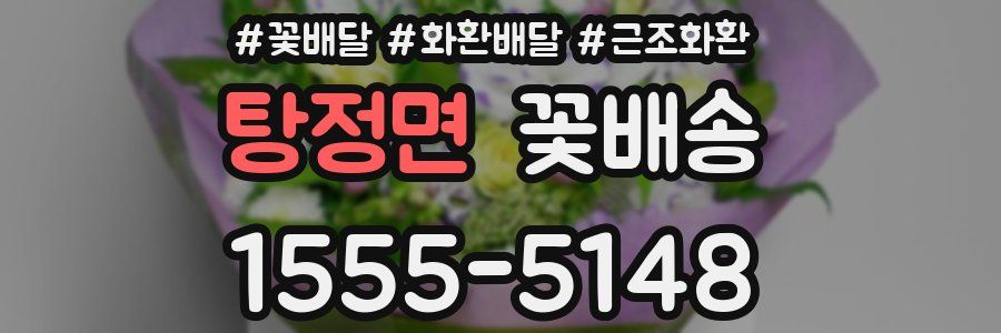 탕정면 꽃배송