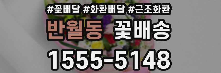 반월동 꽃배송