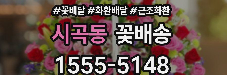 시곡동 꽃배송