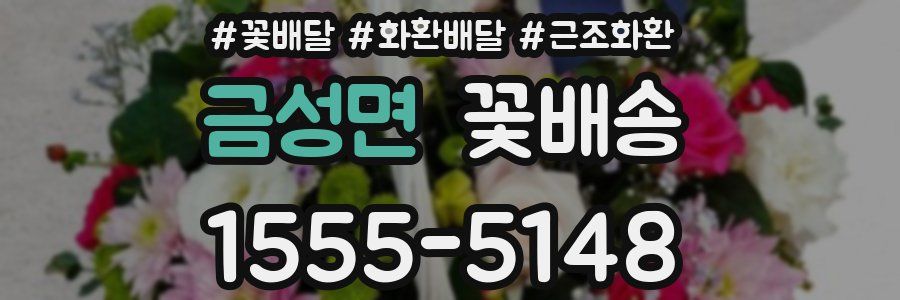 금성면 꽃배송