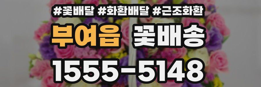 부여읍 꽃배송