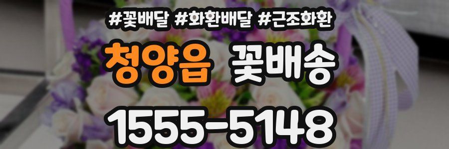 청양읍 꽃배송