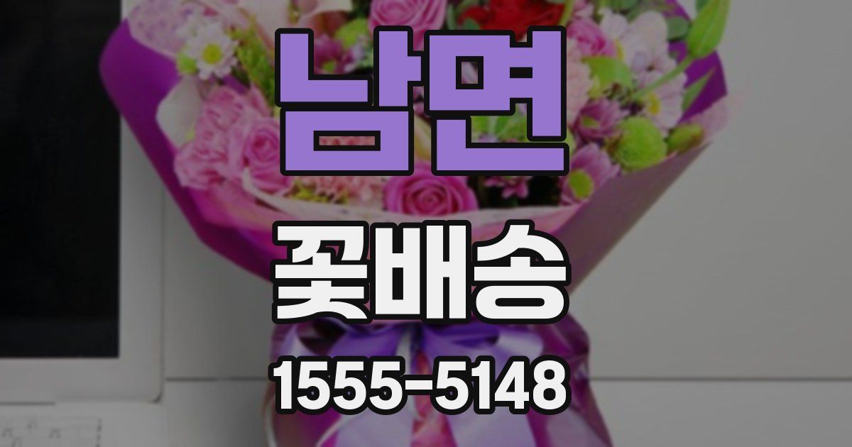 남면 꽃배송