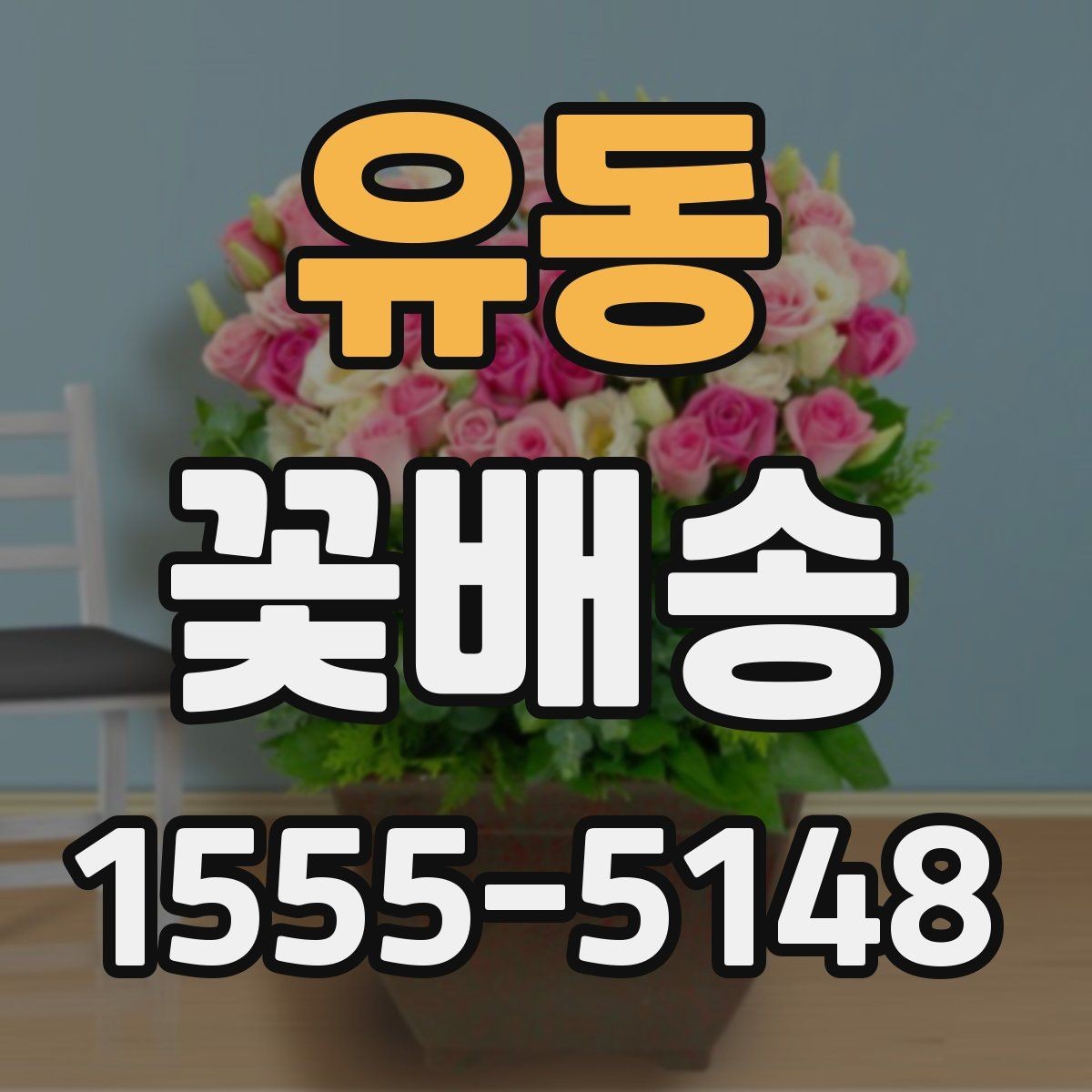 유동 꽃배송 축하용과 위로용 차이점
