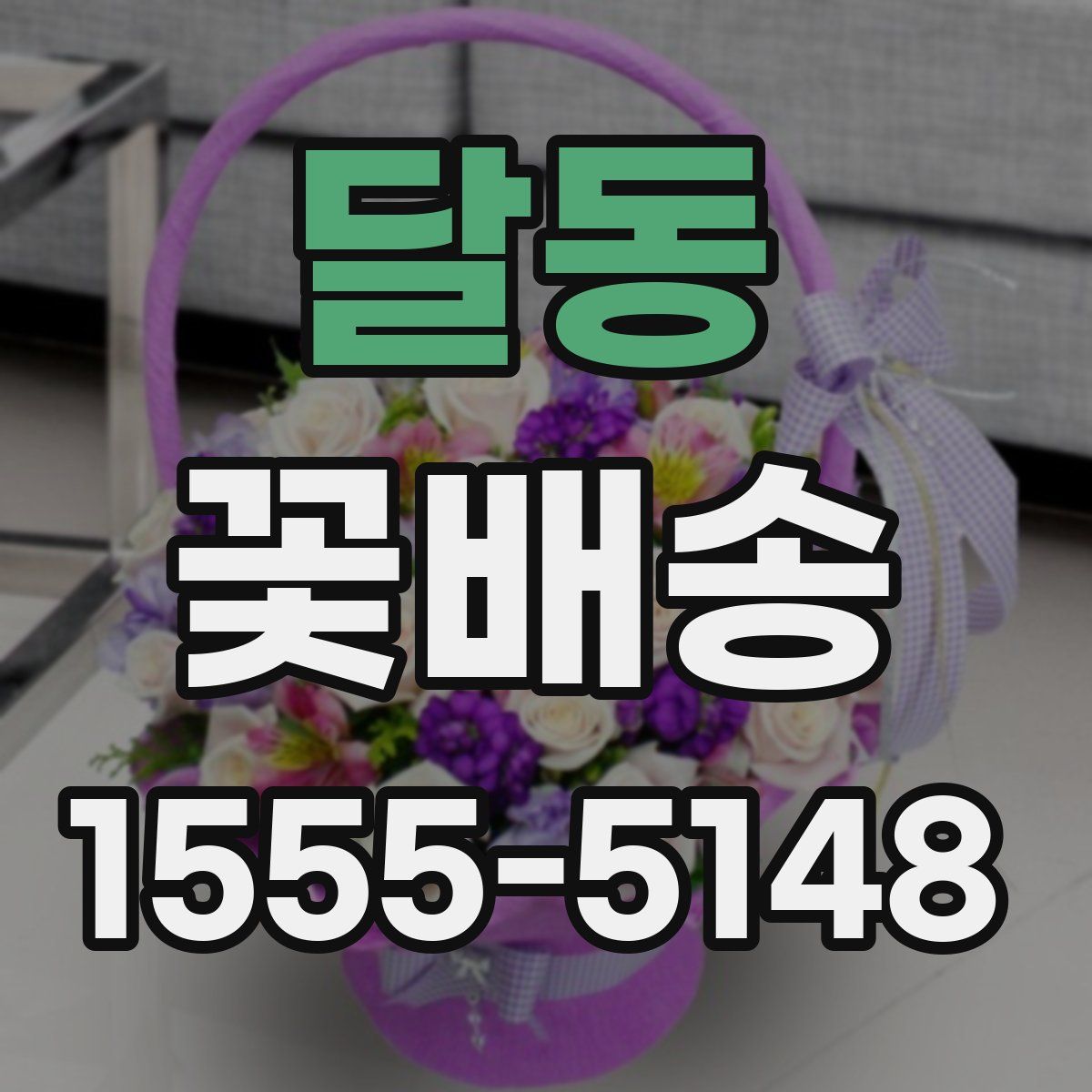 달동 꽃배송