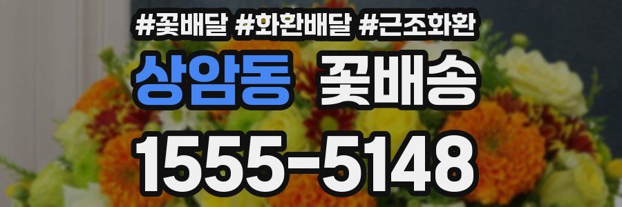 상암동 꽃배송