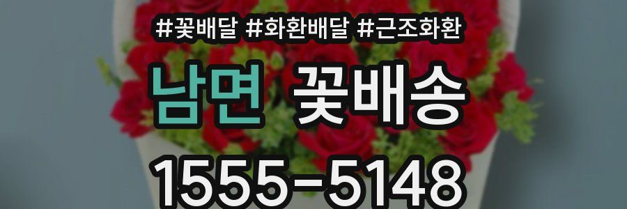 남면 꽃배송
