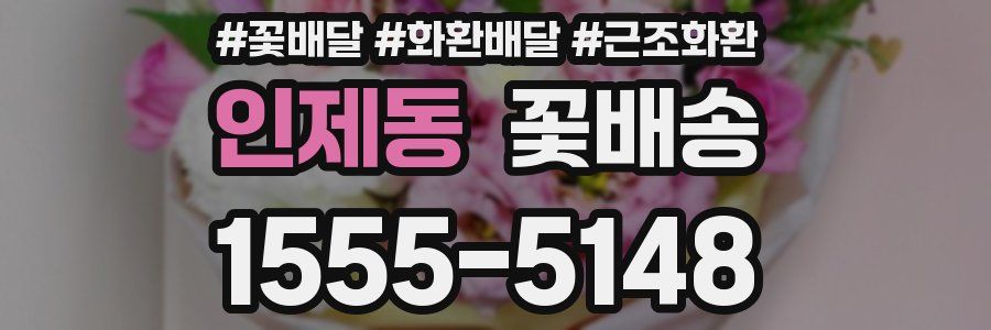 인제동 꽃배송