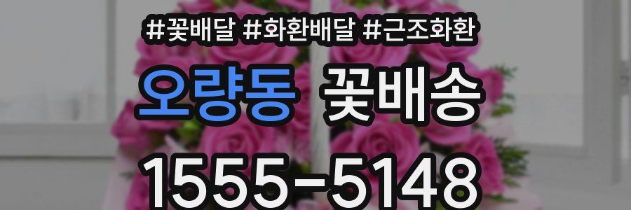오량동 꽃배송