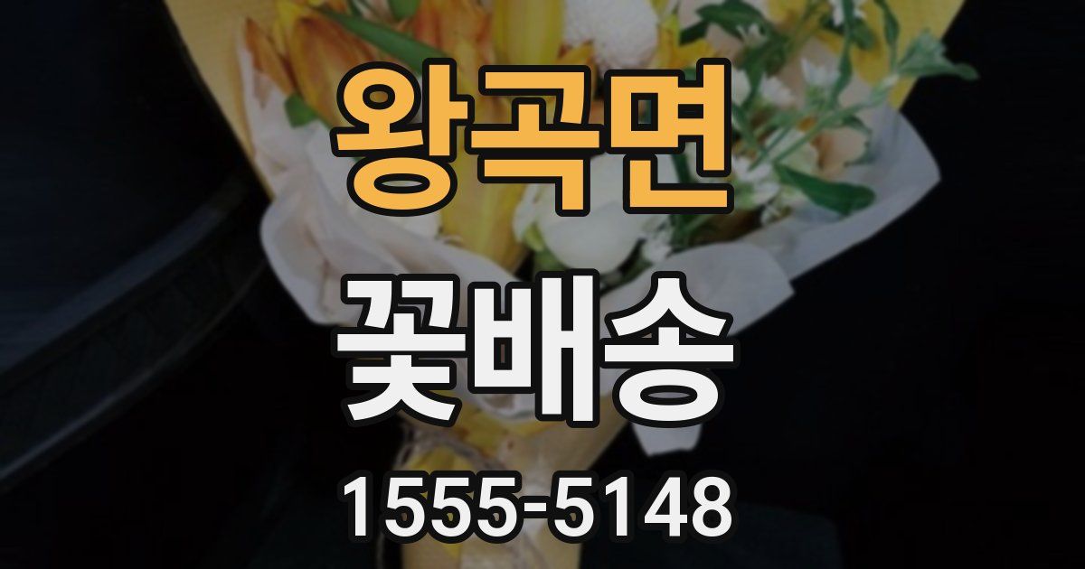 왕곡면 꽃배송
