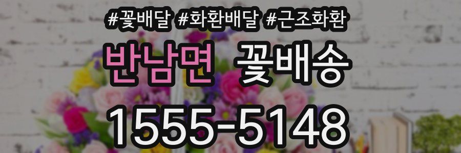 반남면 꽃배송