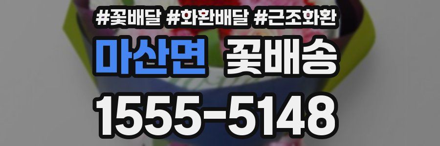 마산면 꽃배송