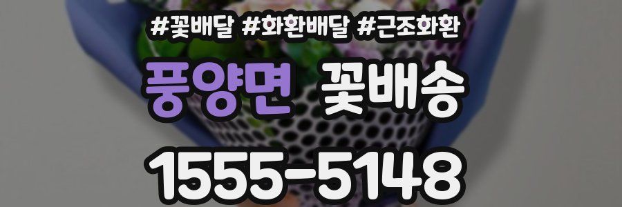 풍양면 꽃배송
