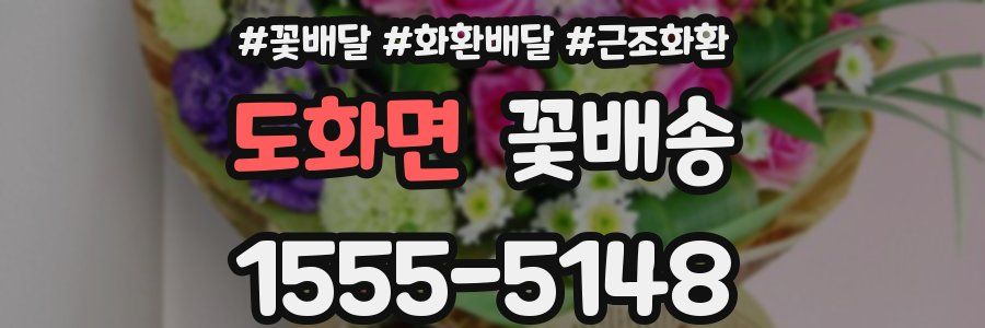 도화면 꽃배송
