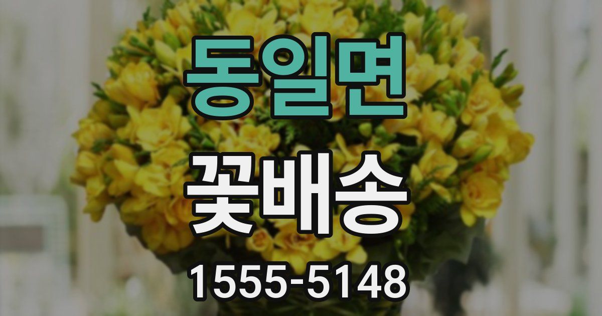 동일면 꽃배송