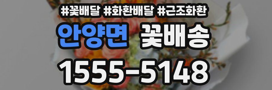 안양면 꽃배송