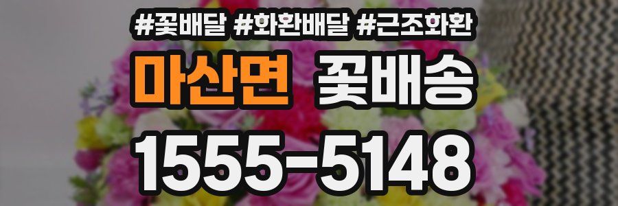 마산면 꽃배송