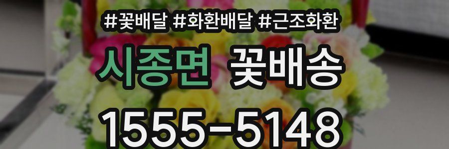 시종면 꽃배송