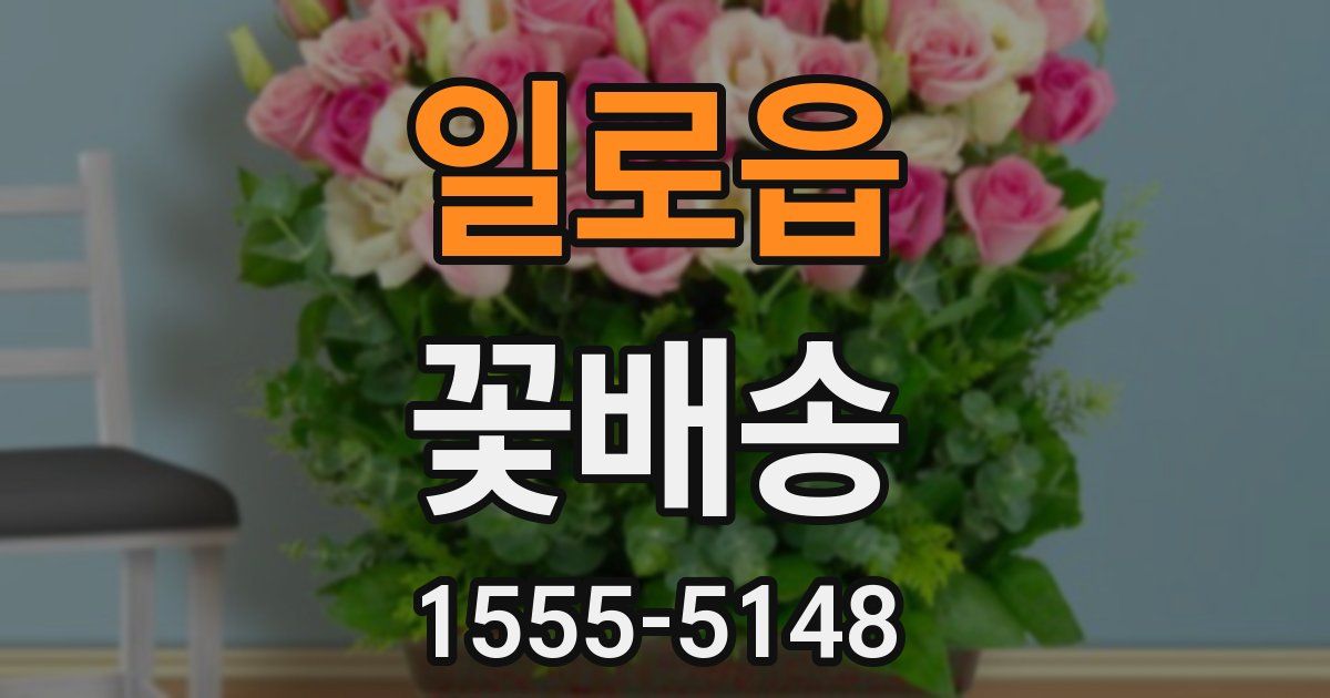 일로읍 꽃배송