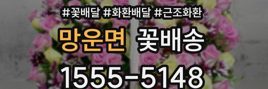 망운면 꽃배송