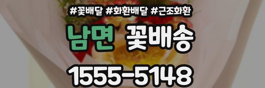 남면 꽃배송