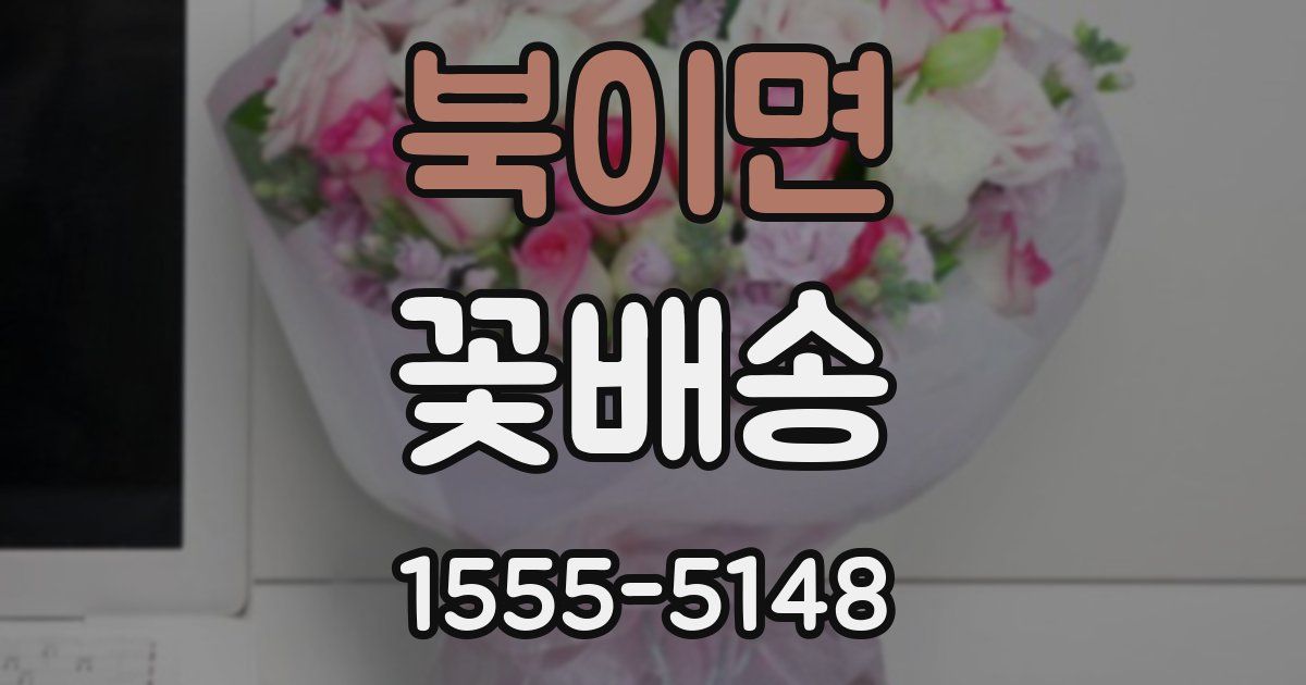 북이면 꽃배송