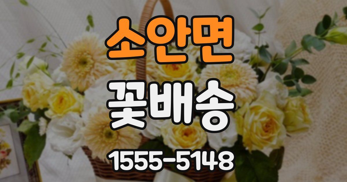 소안면 꽃배송
