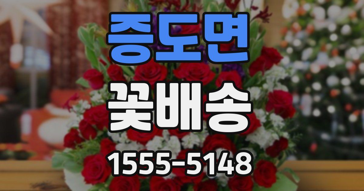 증도면 꽃배송